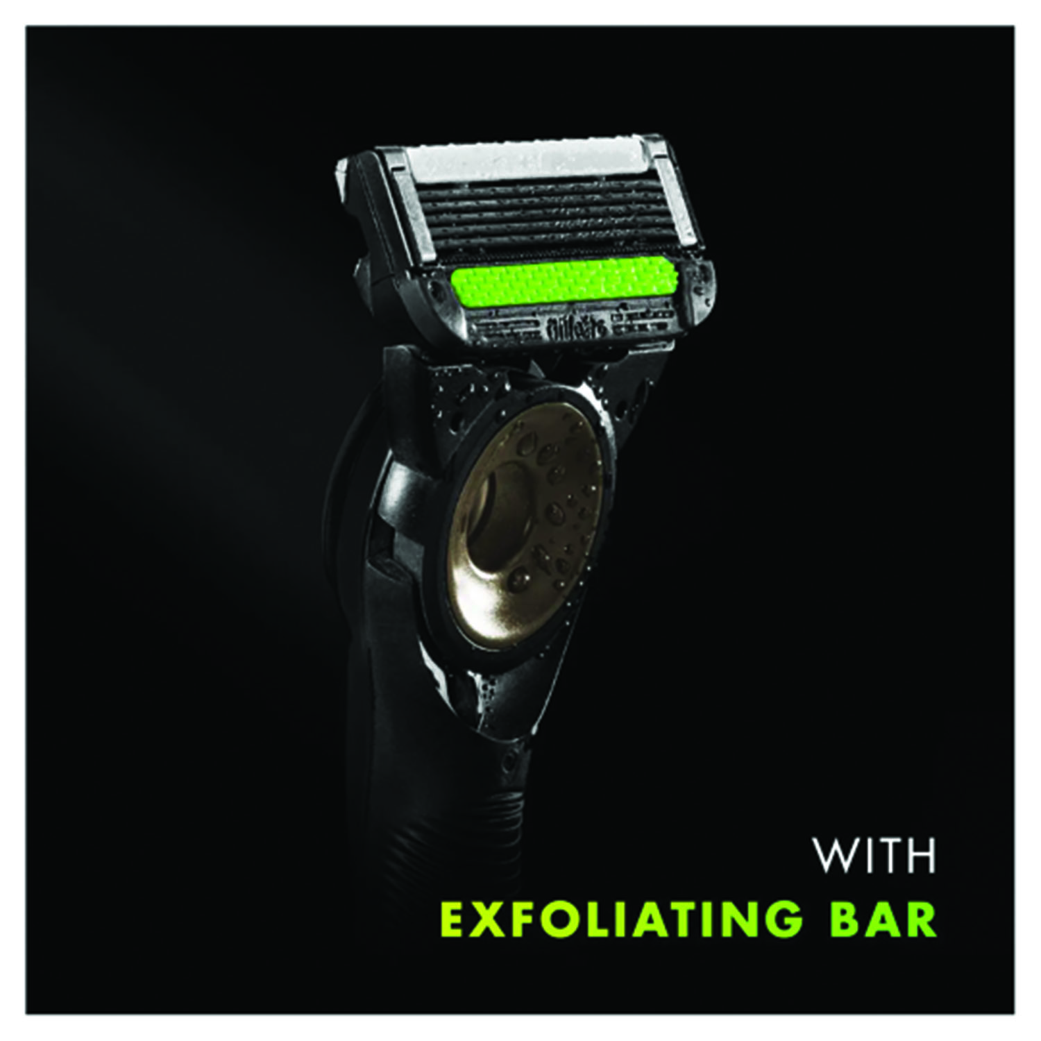 Built-in exfoliating technology