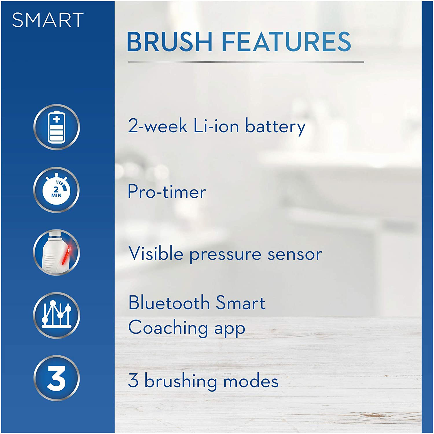 3 Brushing modes