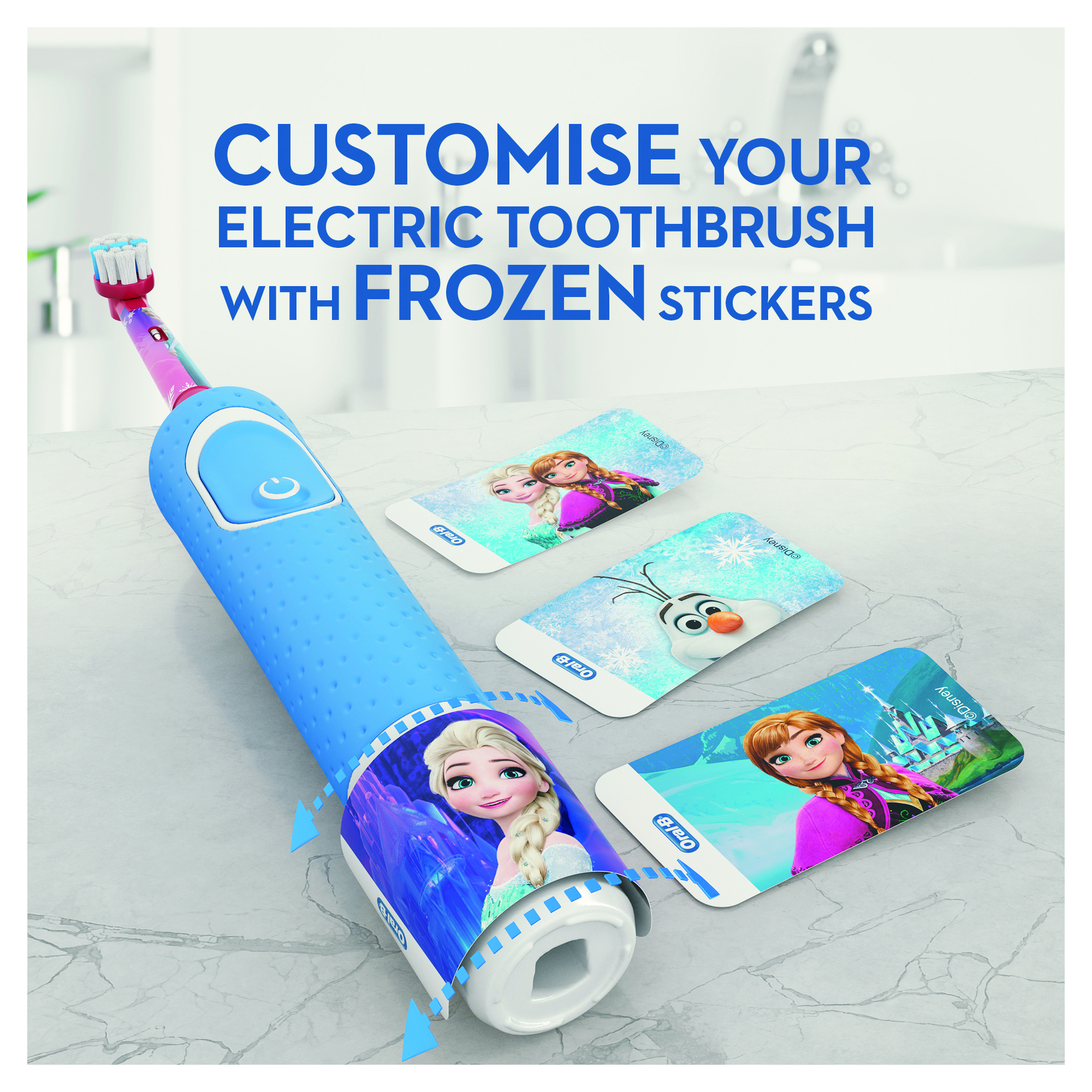 Compatible with several Oral-B toothbrushes