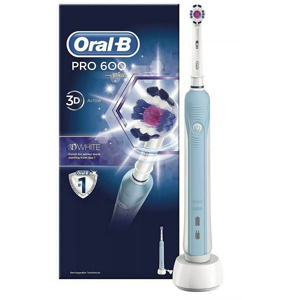 Oral-B Pro 600 White and Clean Toothbrush