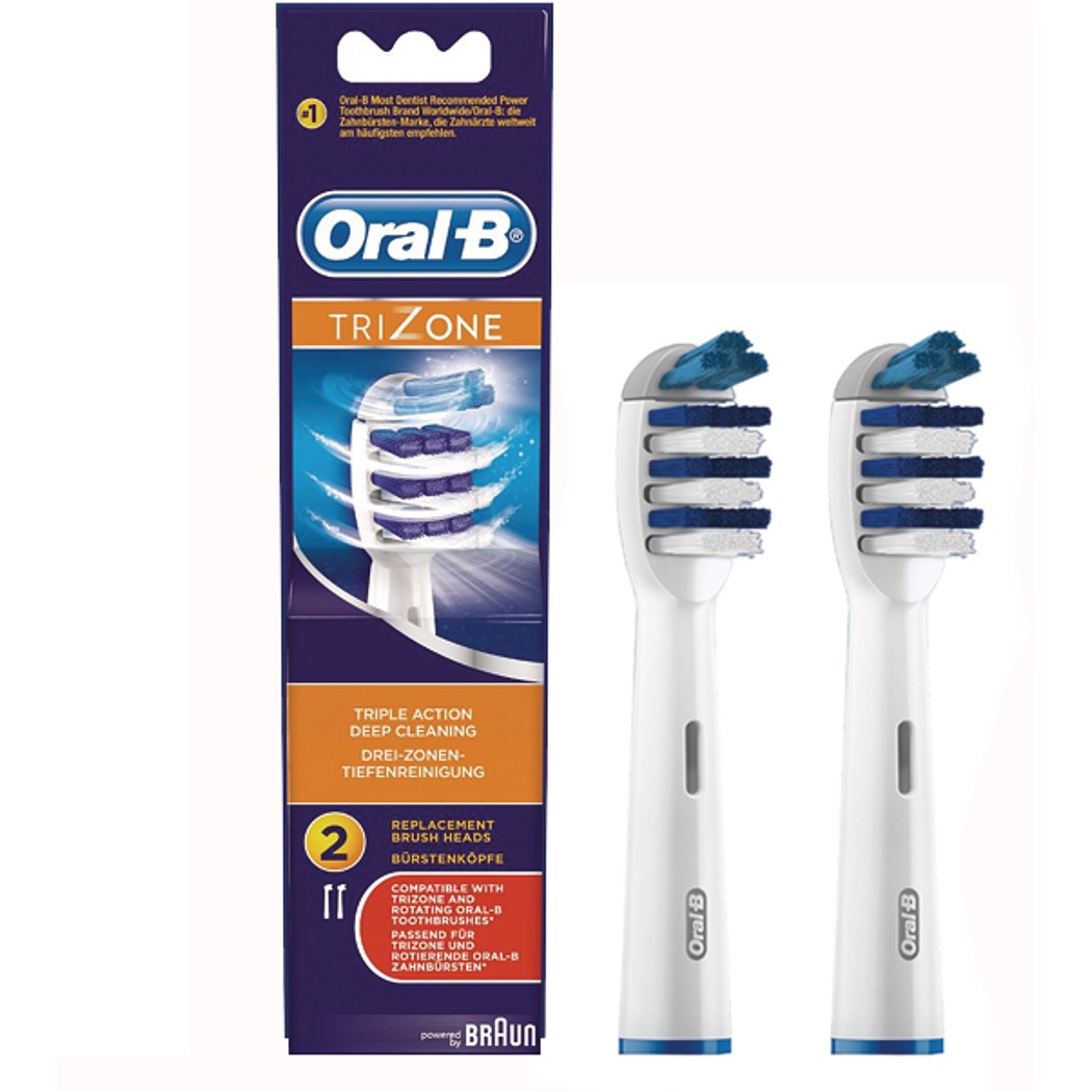 Oral-B Trizone Replacement Brush Heads 2Pack