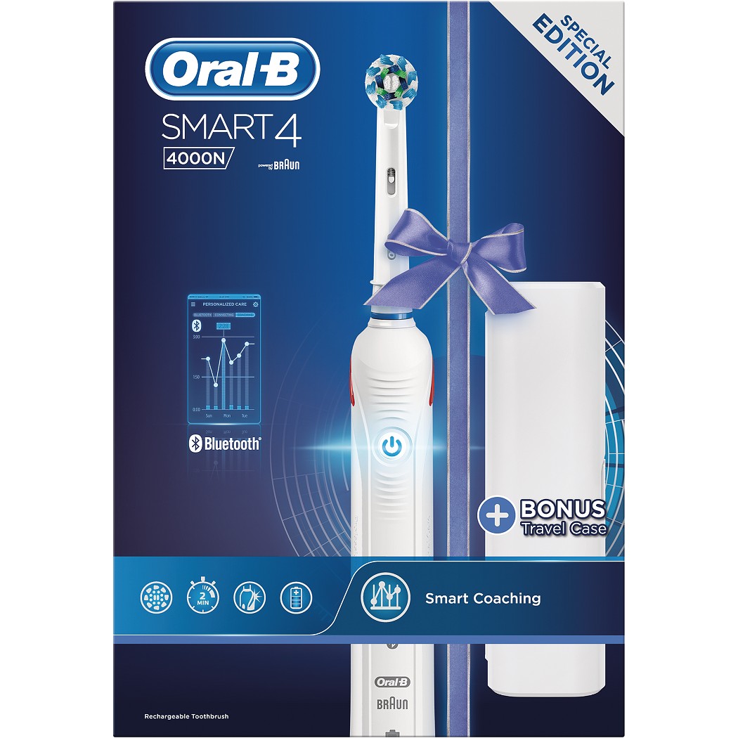 Oral-B Smart 4 4000 Electric Toothbrush Deep Clean