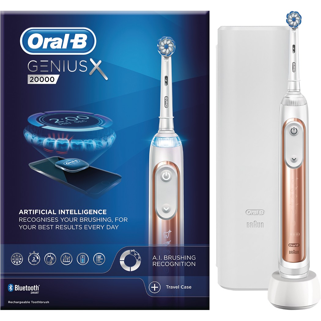 Oral-B Genius X 20000N Rose Gold Toothbrush