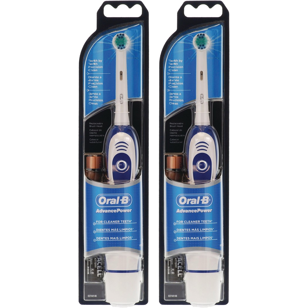 Oral B Advanced Battery Toothbrush (x2)