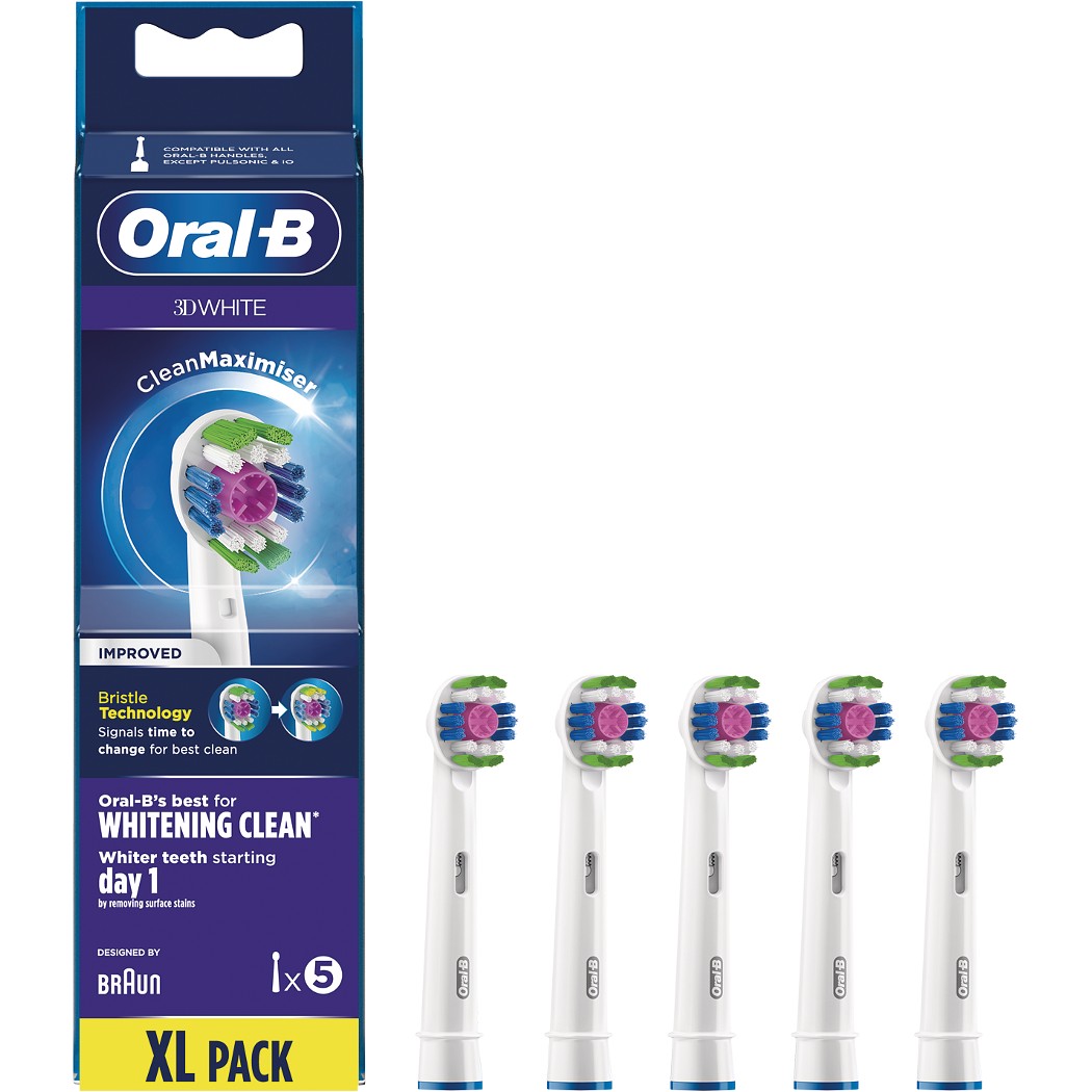 Oral-B 3D White Refill Heads 5 pack